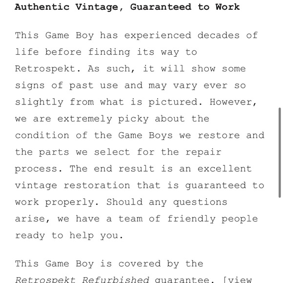 VINTAGE NINTENDO GAMEBOY Original + 3 game cartridges. Near perfect condition! - Picture 7 of 12